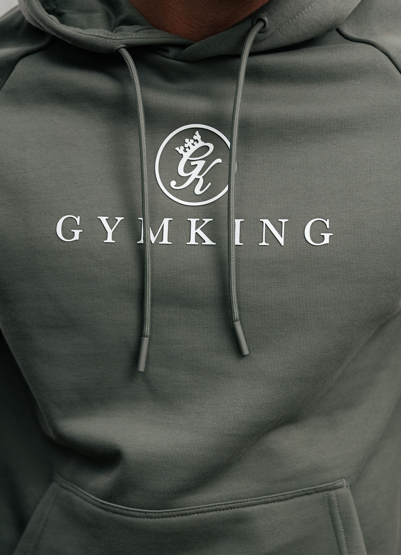 Gym King Pro Hood - Sage Grey