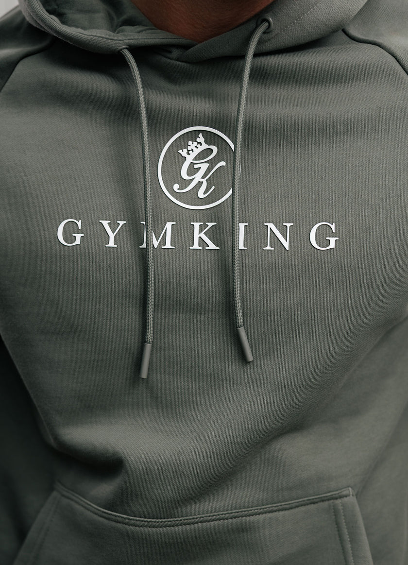 Gym King Pro Hood - Sage Grey