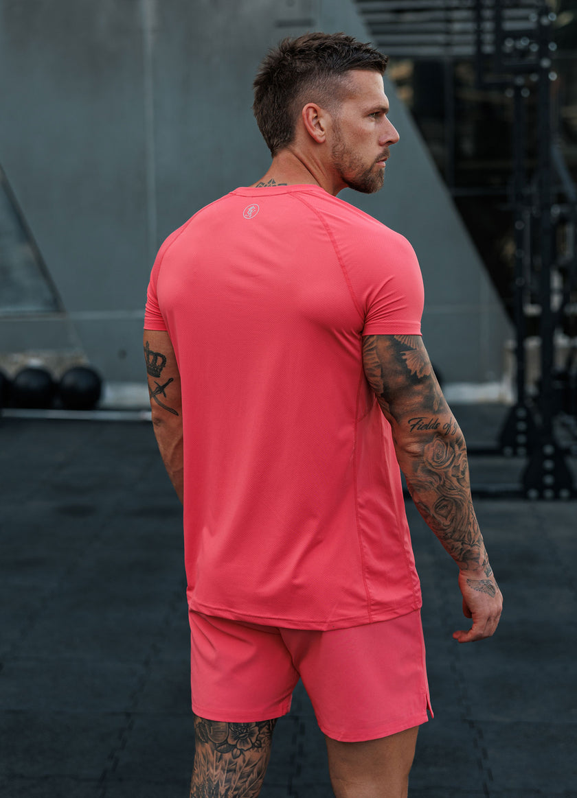 Gym King Energy Tee - Coral