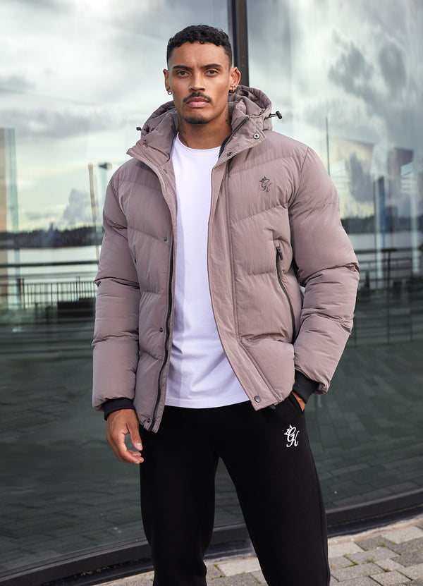 Gym King Covert Puffer Jacket - Iron