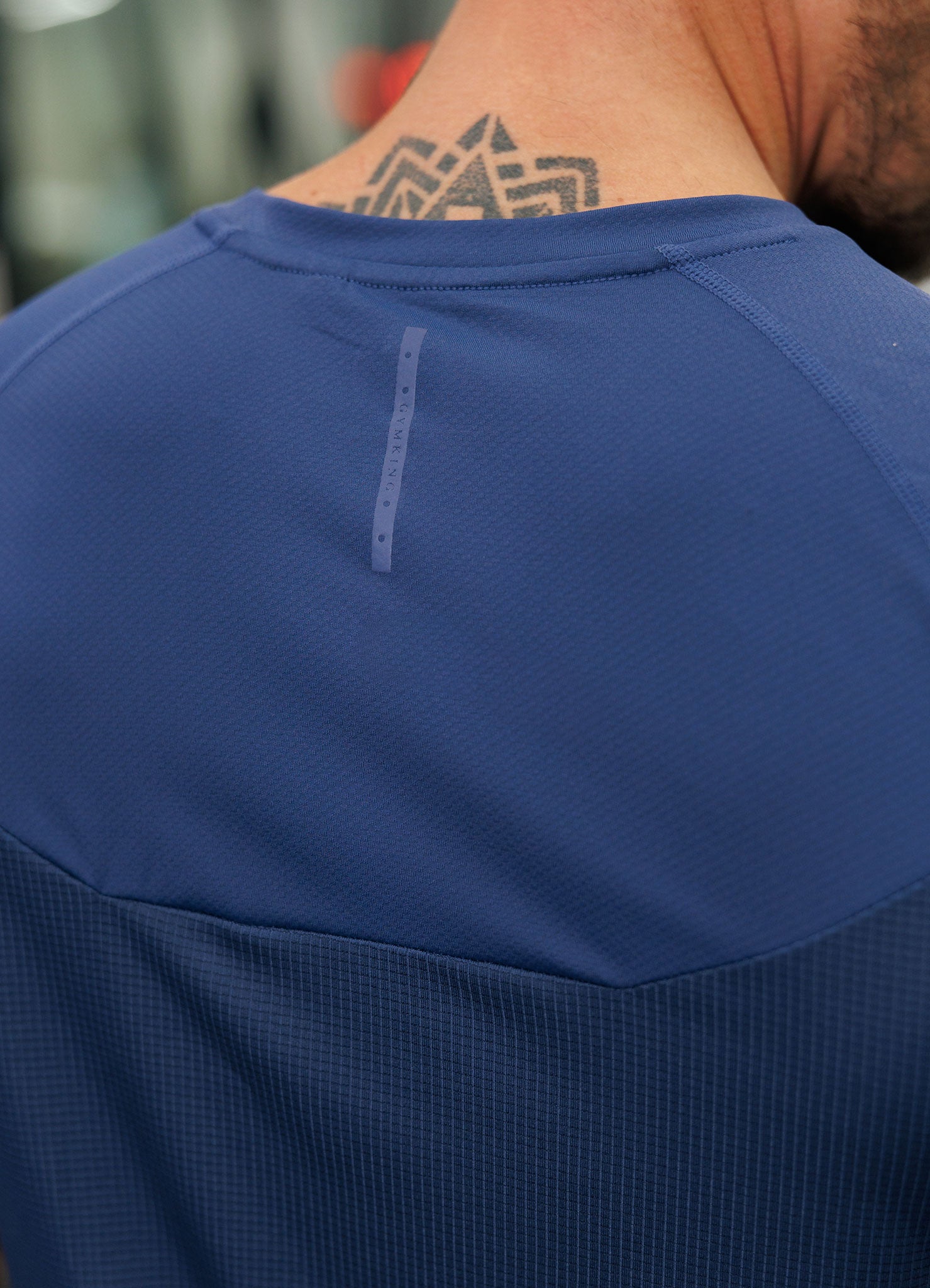 Gym King Flex 2.0 Tee - Twilight Blue