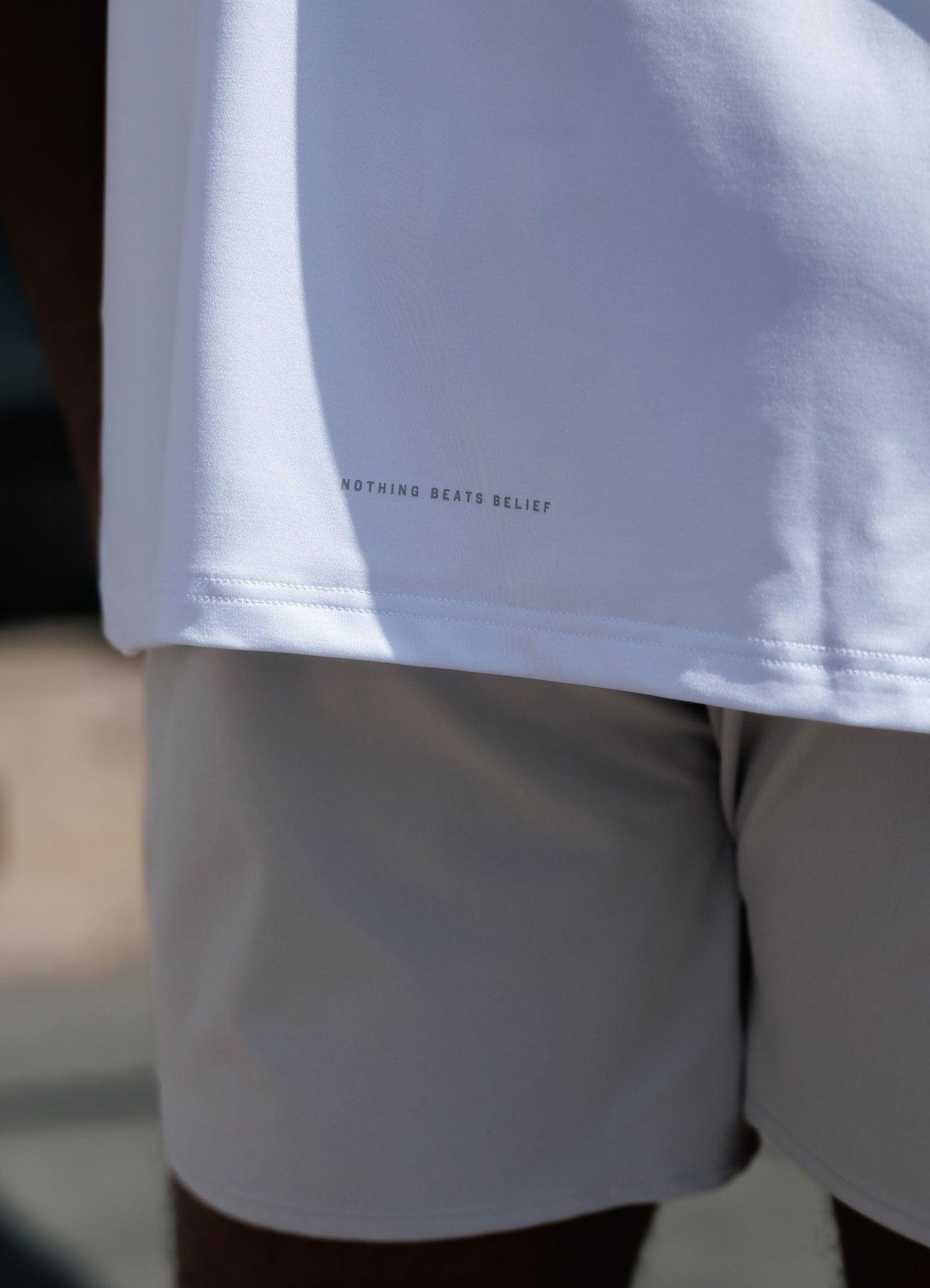 Gym King Purpose Tee - White