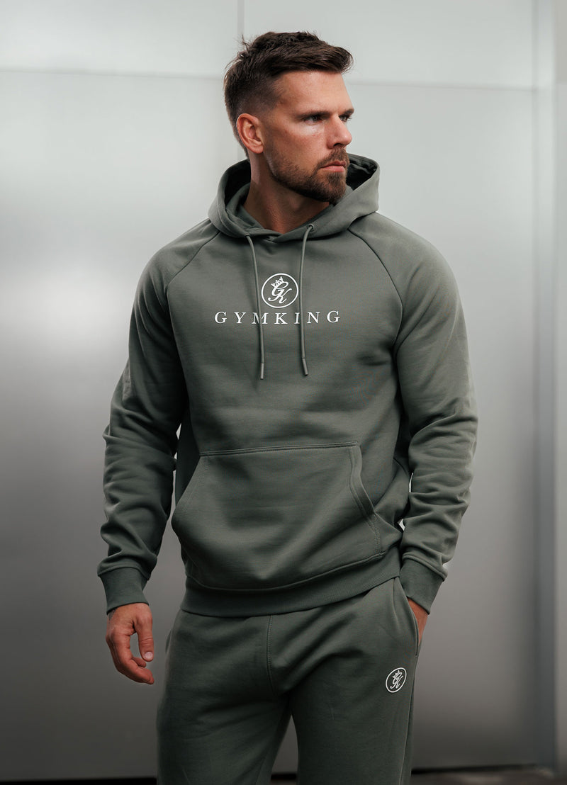 Gym King Pro Hood - Sage Grey