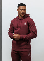 Gym King Fundamental Hood Tracksuit - Burgundy
