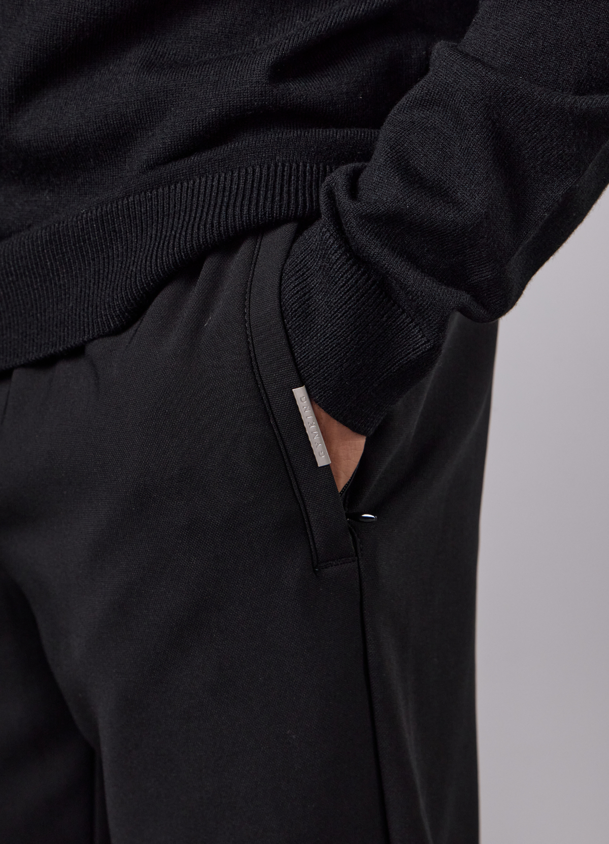 Gym King Signature Knit Pant - Black
