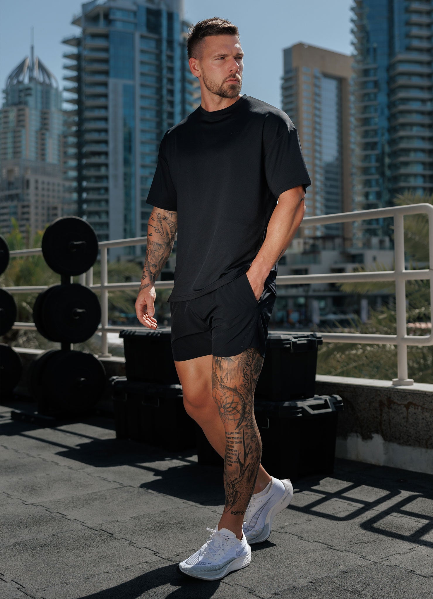 Gym King Purpose Tee - Black
