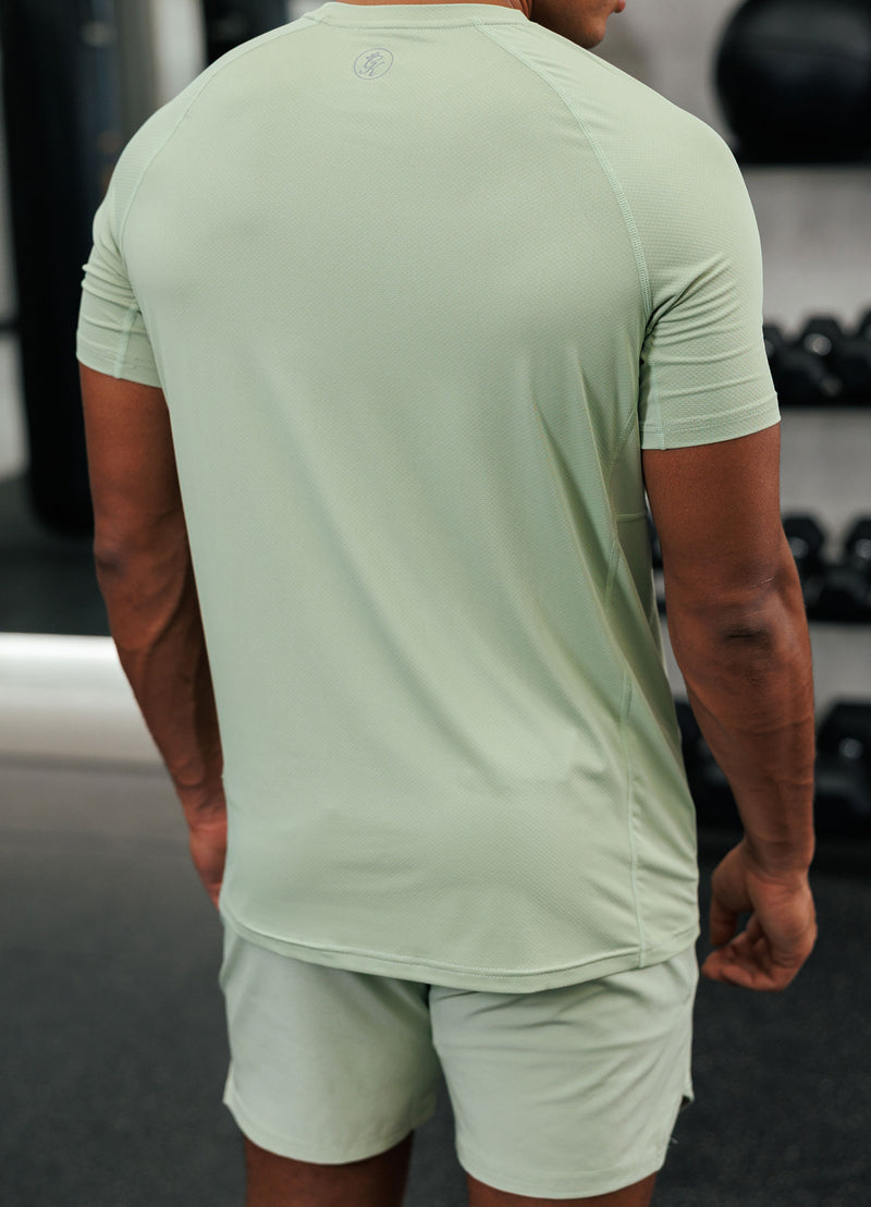 Gym King Energy Tee - Washed Sage