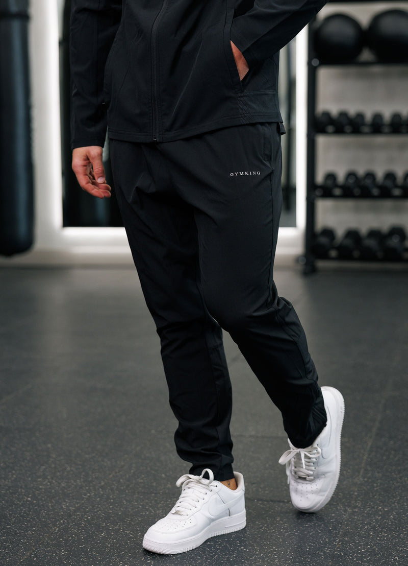 Gym King Hex Jogger - Black/Fossil Grey