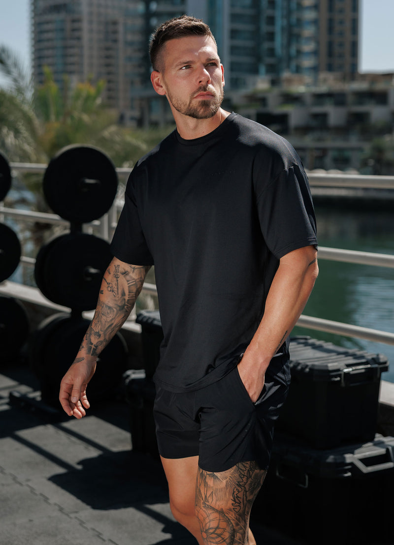 Gym King Purpose Tee - Black