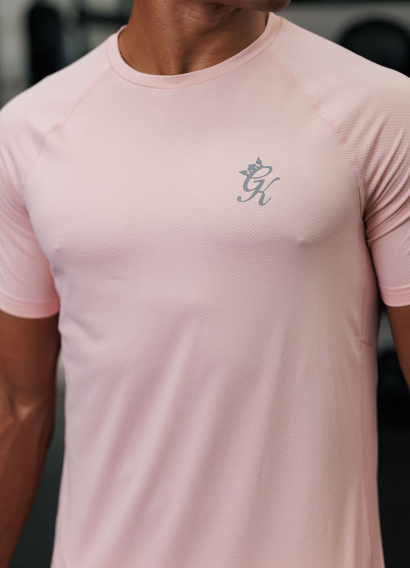 Gym King Energy Tee - Light Pink