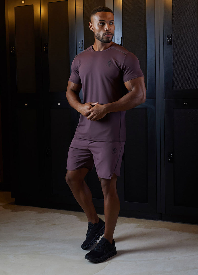 Gym King Flex Short - Deep Plum