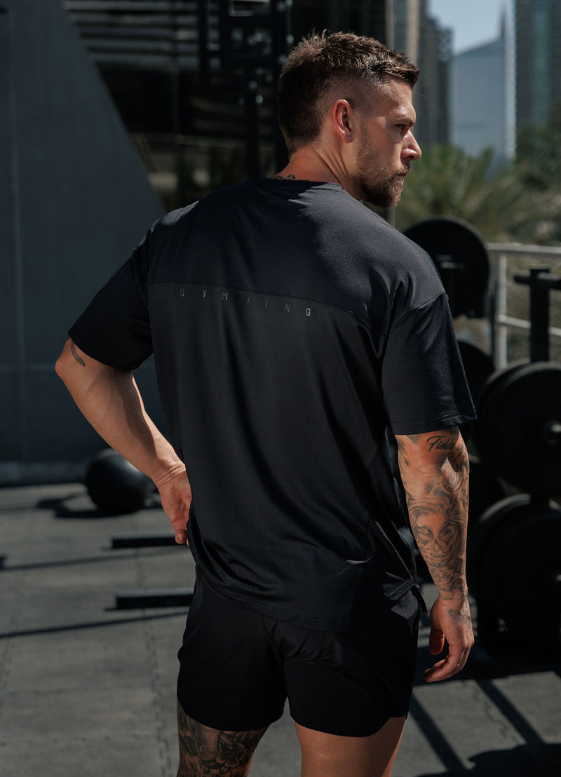 Gym King Purpose Tee - Black