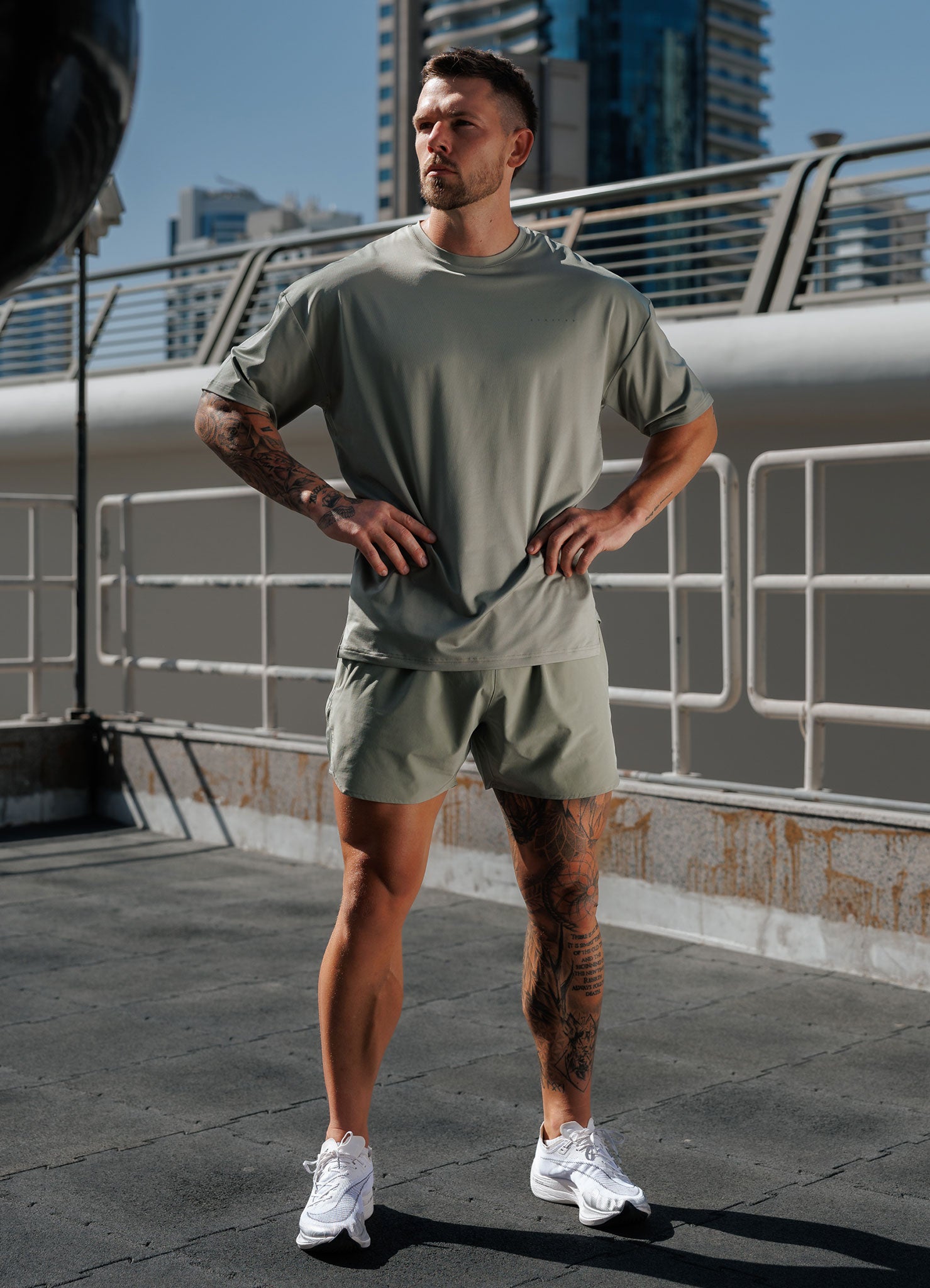 Gym King Purpose Short - Soft Khaki
