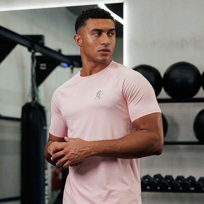 Gym King Energy T-Shirt - Light Pink