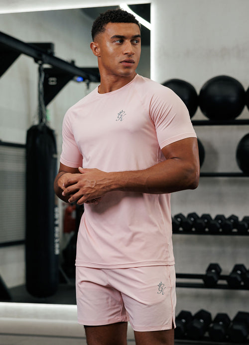Gym King Energy T-Shirt - Light Pink