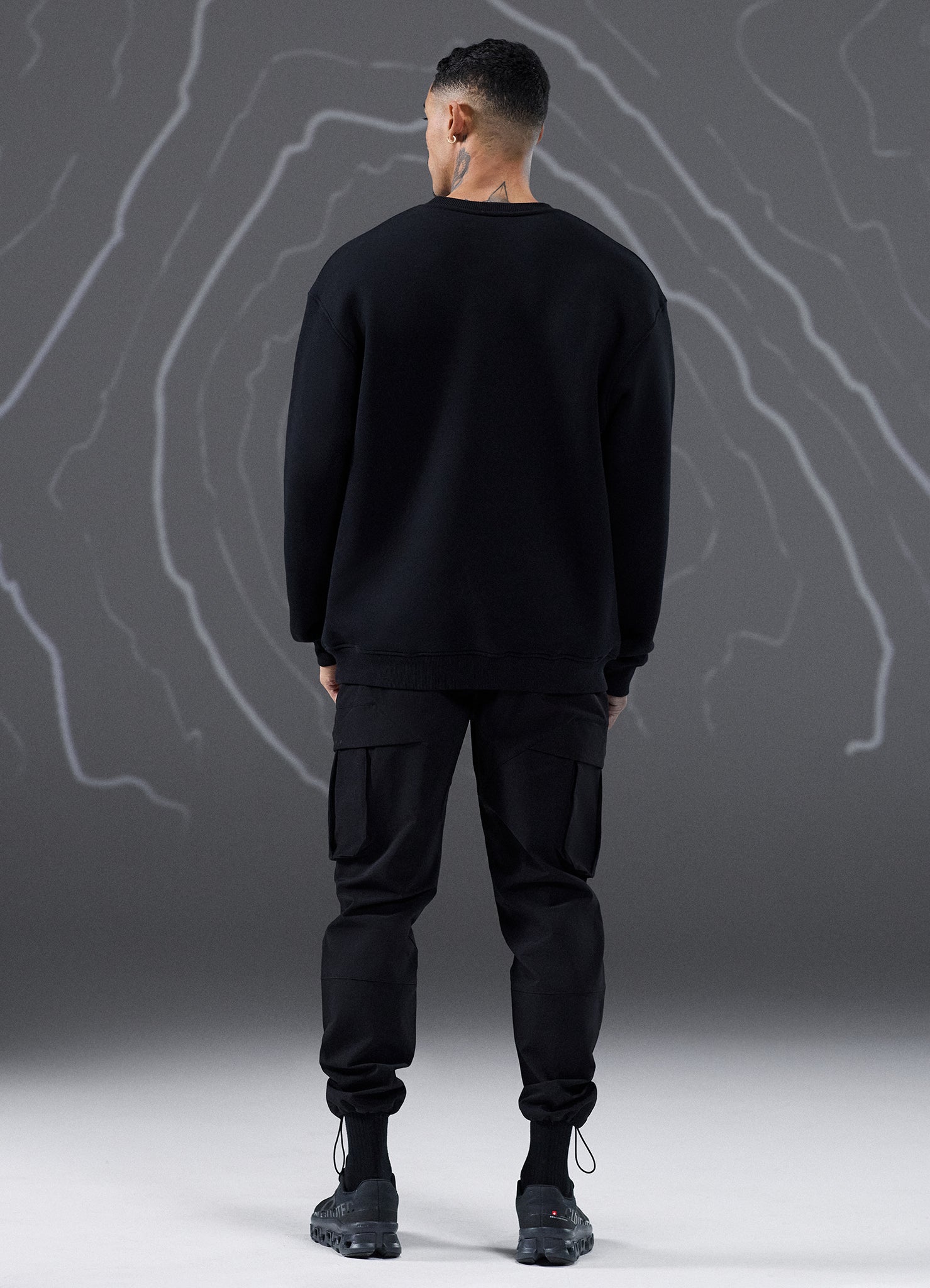 Gym King Rebellion Covert Cargo Utility Pant - Black