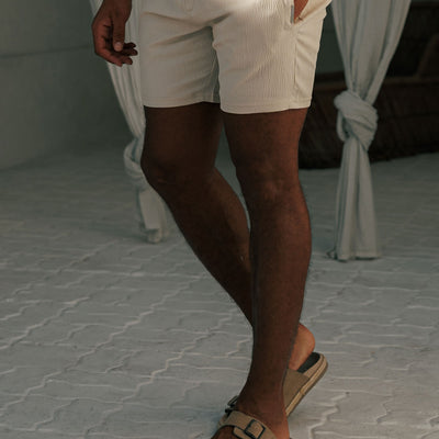 Gym King Signature Woven Texture Short - Clay