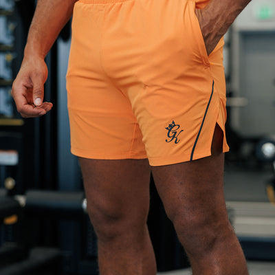 Gym King Flex 2.0 Short - Amber/Black