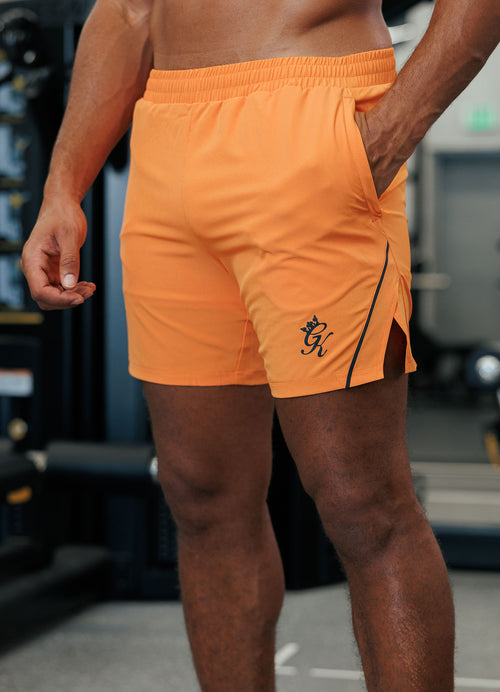 Gym King Flex 2.0 Short - Amber/Black