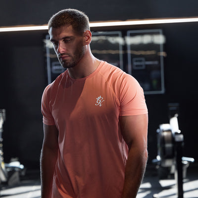 Gym King Energy T-Shirt - Dusty Coral