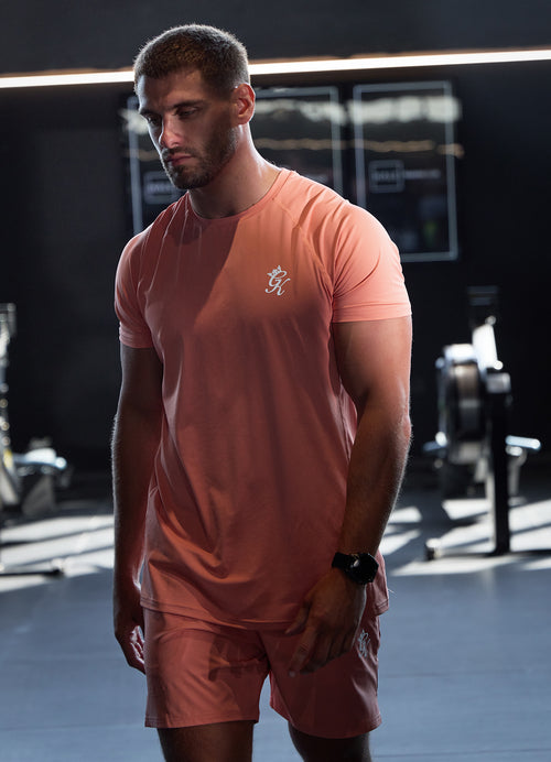 Gym King Energy T-Shirt - Dusty Coral