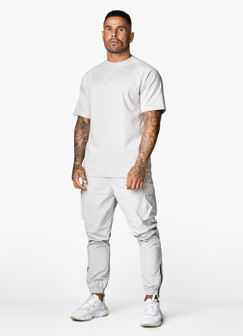 Gym King Rebellion Tee - Light Grey