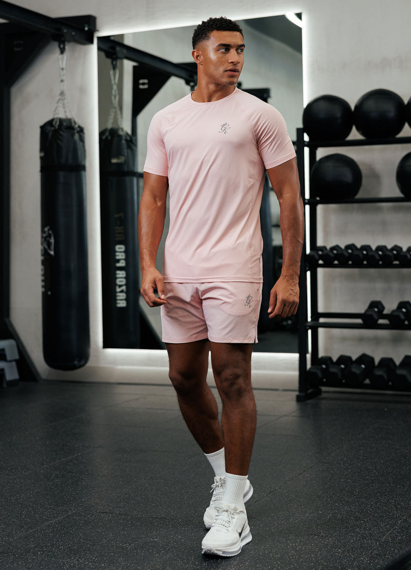 Gym King Energy Tee - Light Pink
