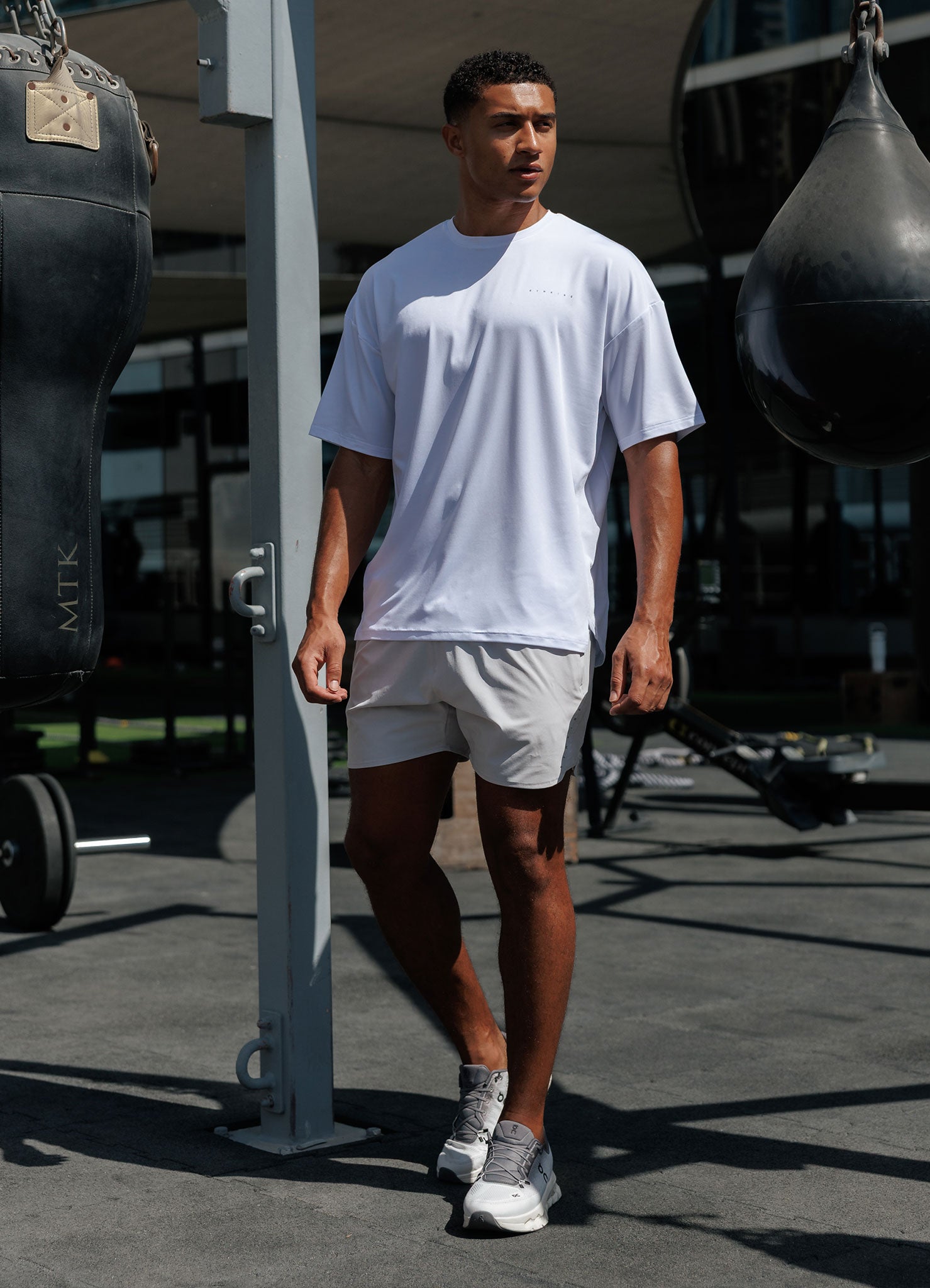 Gym King Purpose Short - Light Grey