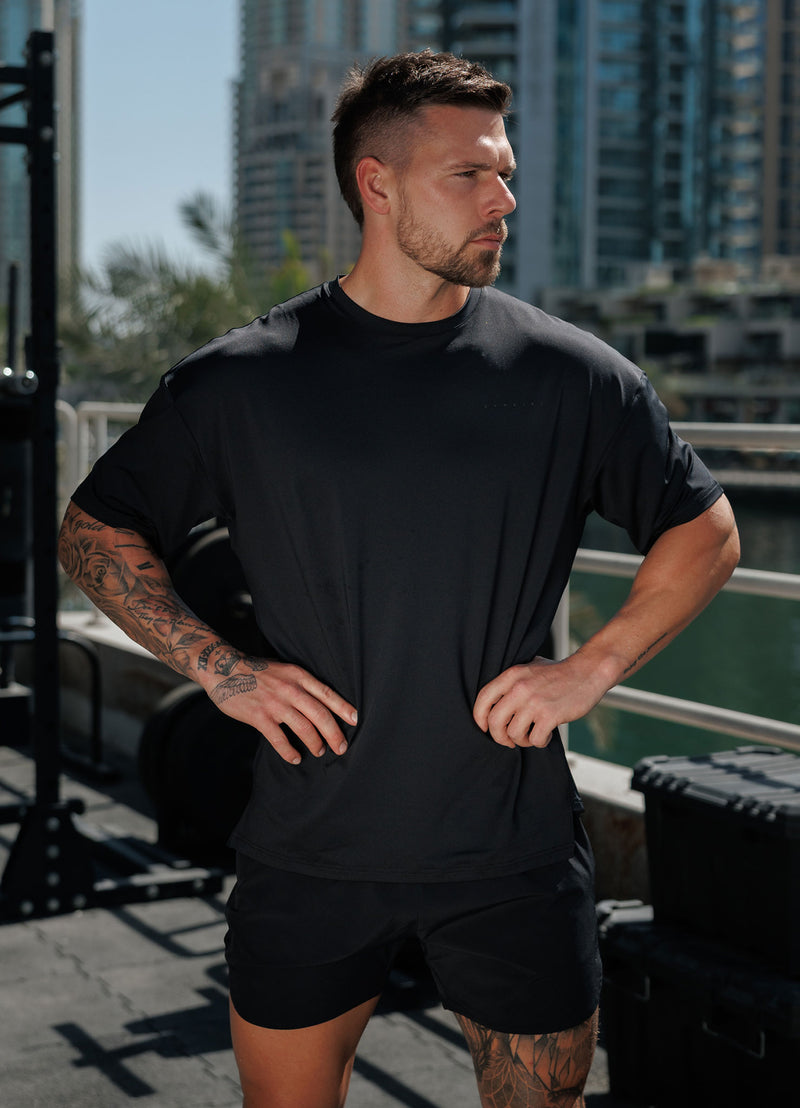 Gym King Purpose Tee - Black