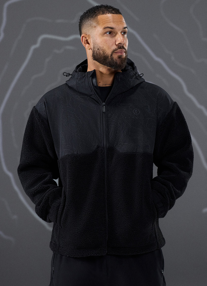 Gym King Rebellion Response Borg Jacket - Black