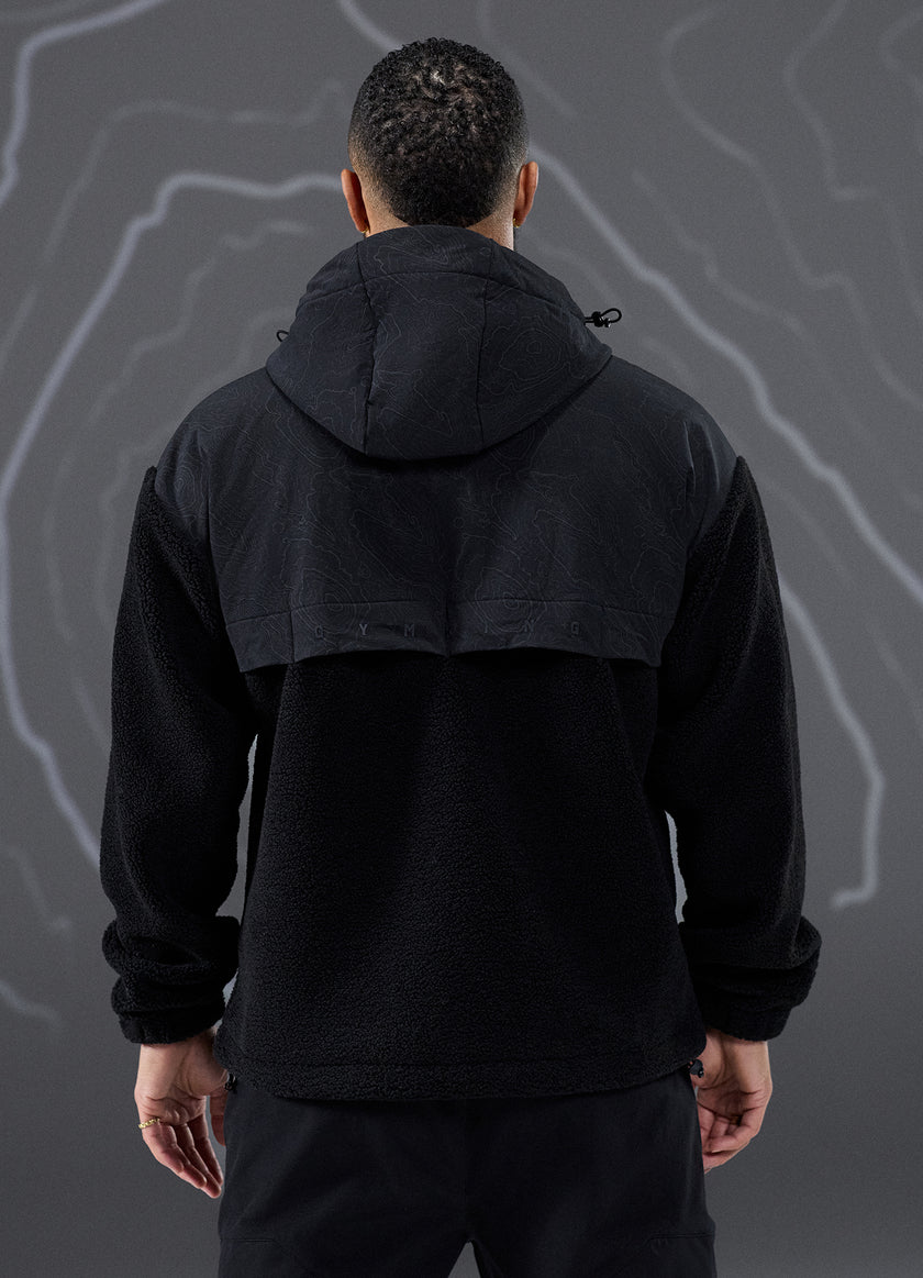 Gym King Rebellion Response Borg Jacket - Black