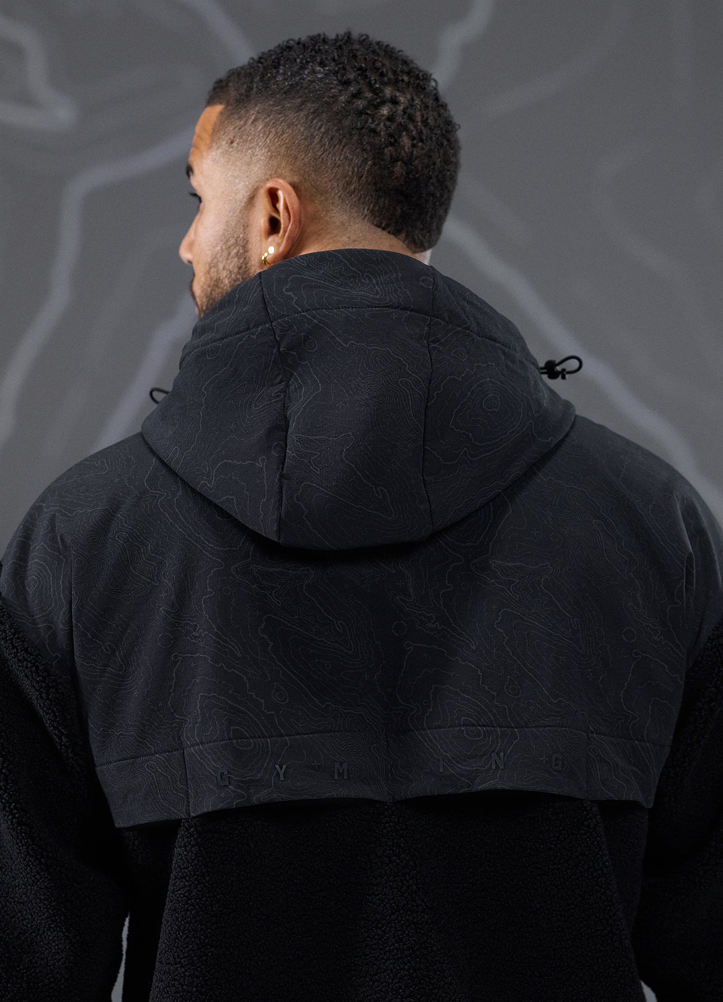 Gym King Rebellion Response Borg Jacket - Black