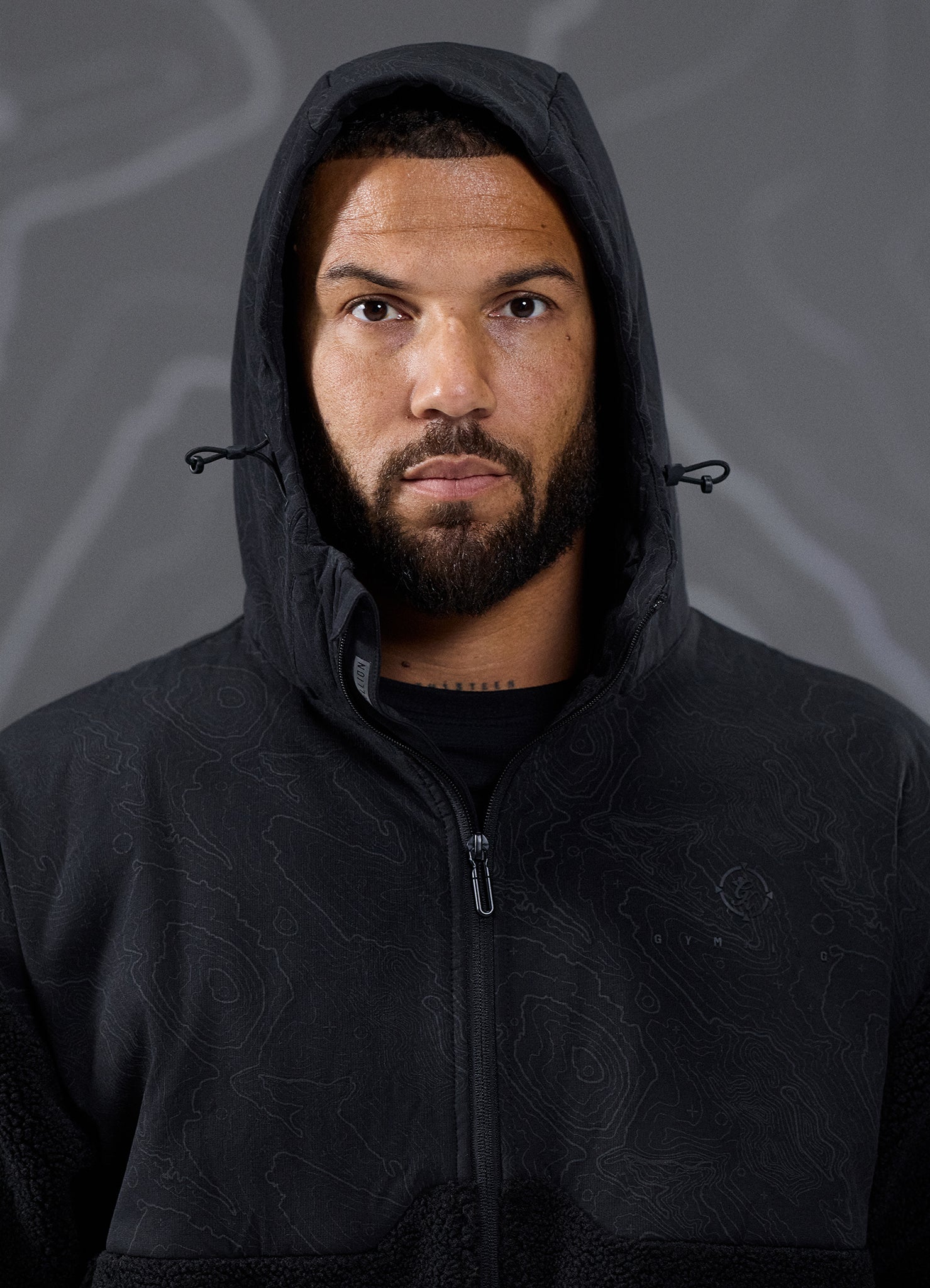 Gym King Rebellion Response Borg Jacket - Black