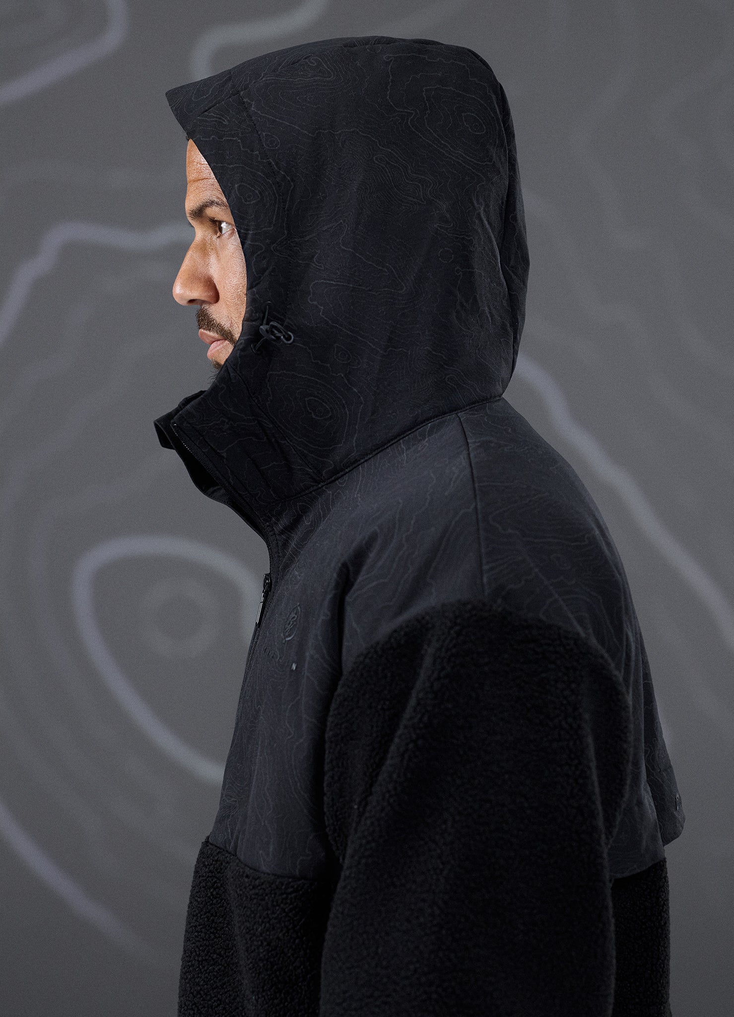 Gym King Rebellion Response Borg Jacket - Black