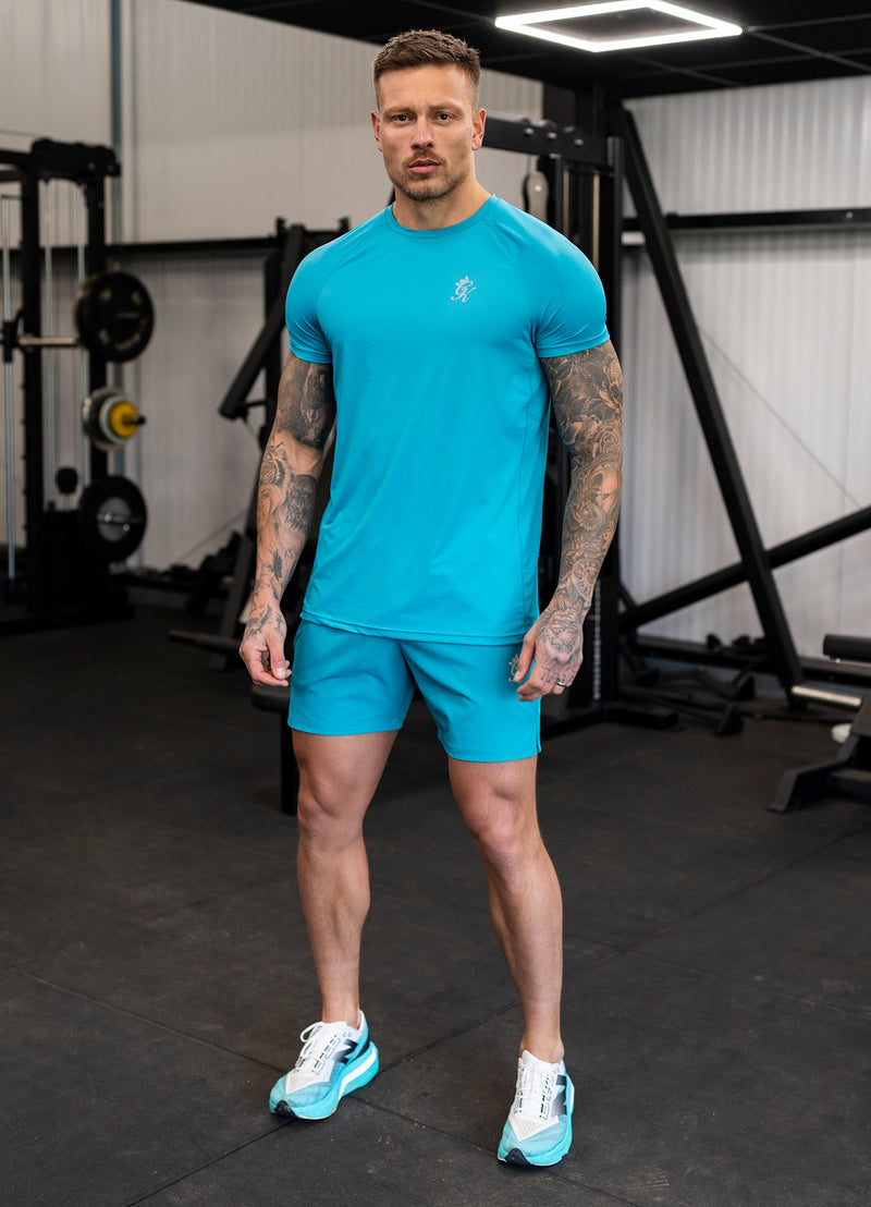 Gym King Energy Tee - Ocean Teal