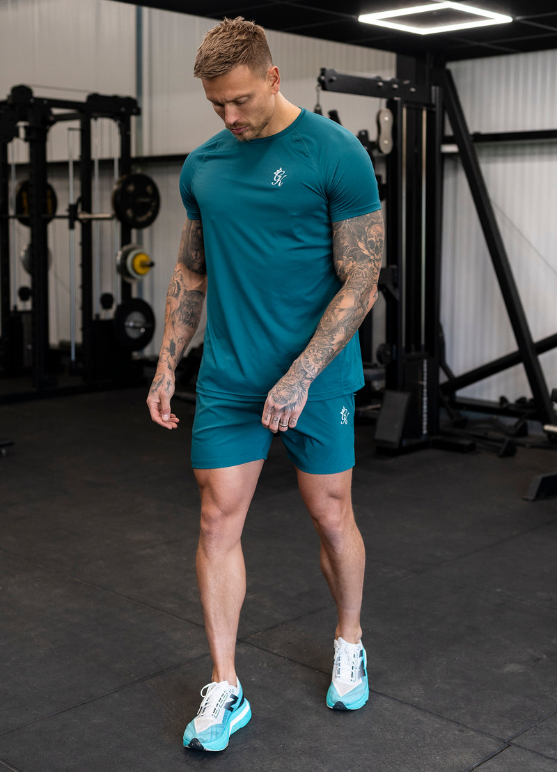 Gym King Energy Tee - Deep Pine