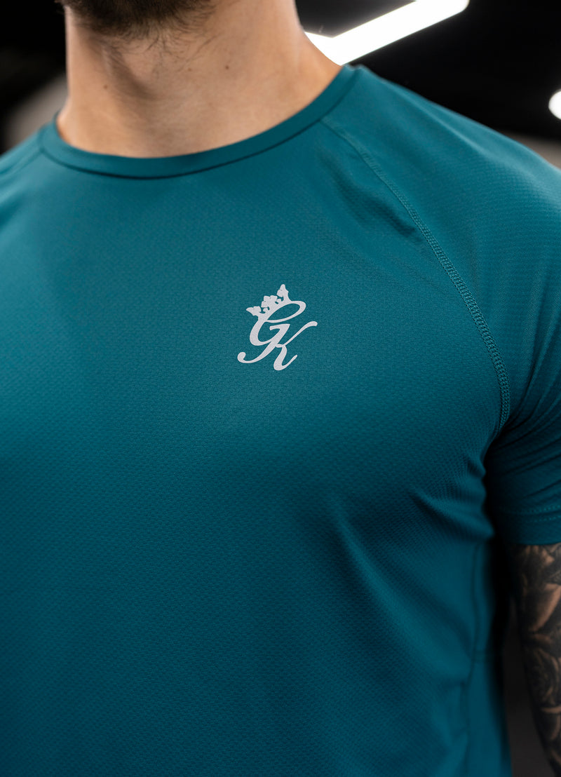 Gym King Energy Tee - Deep Pine