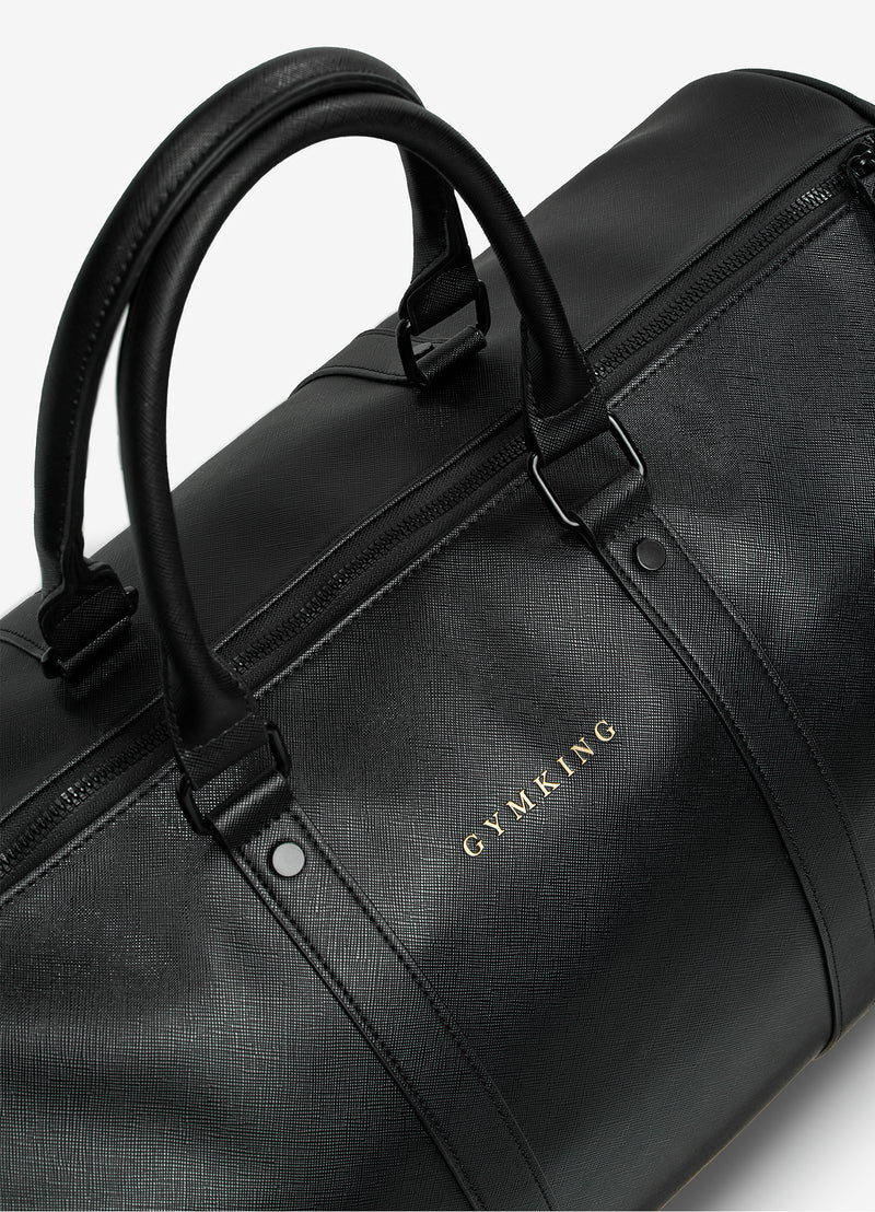 Gym King Debossed Holdall - Black