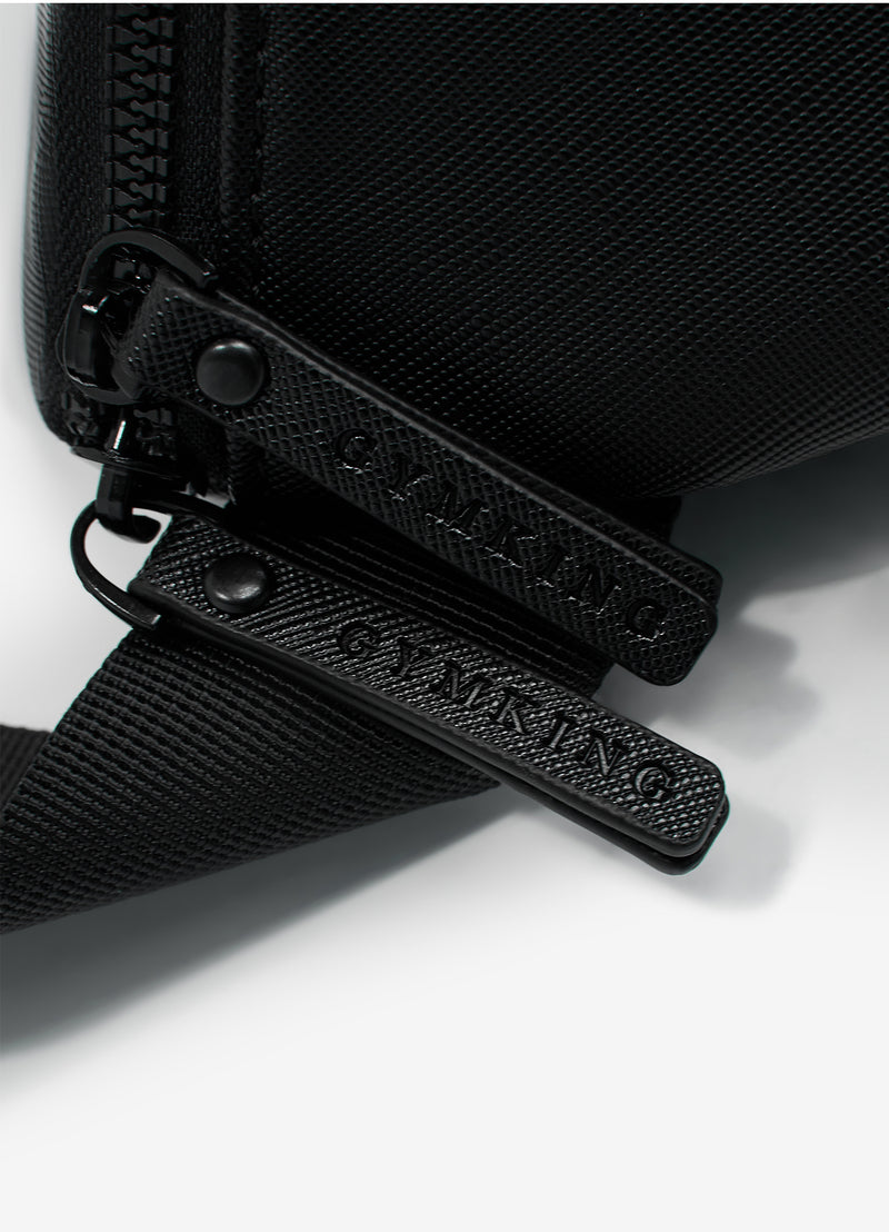 Gym King Debossed Belt Bag - Black