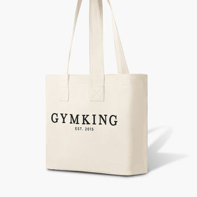 Gym King Established Tote Bag - Light Beige