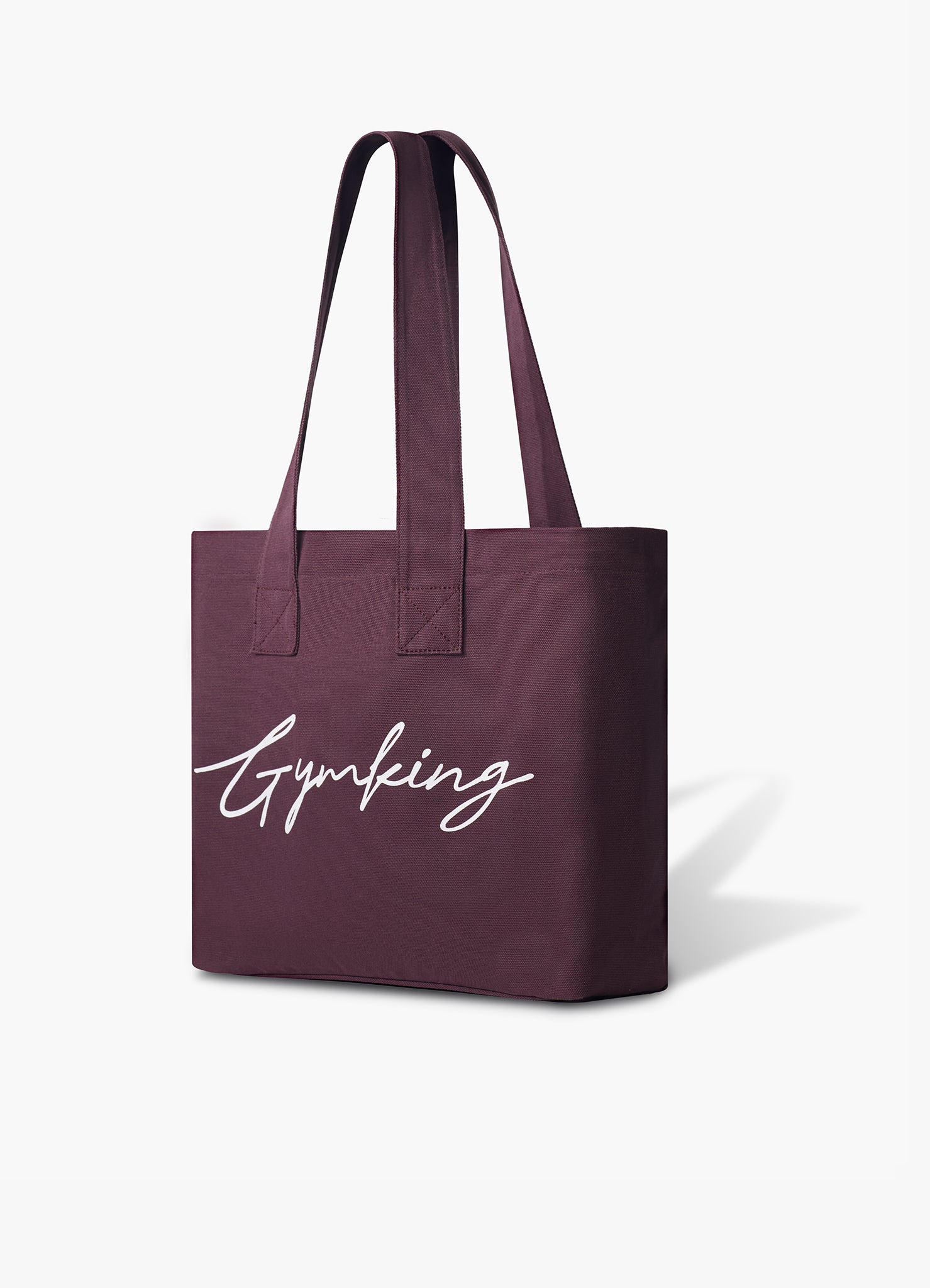 Gym King Script Tote Bag - Fig