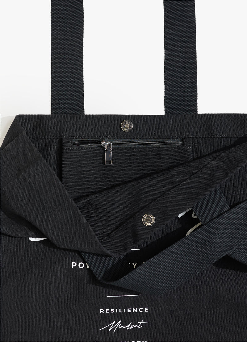 Gym King Reset Tote Bag - Black
