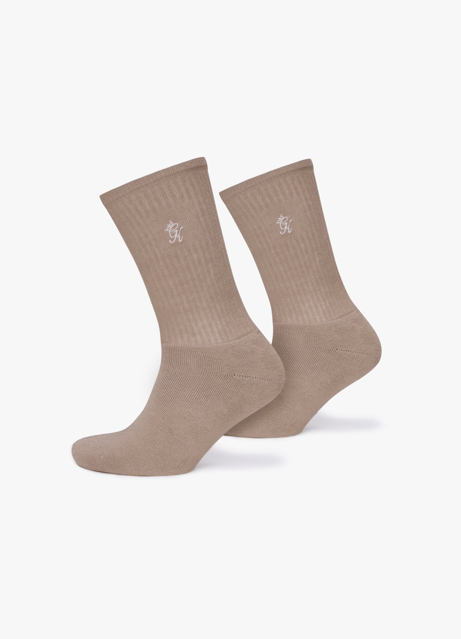 Gym King Core Socks (2pk) - Neutral