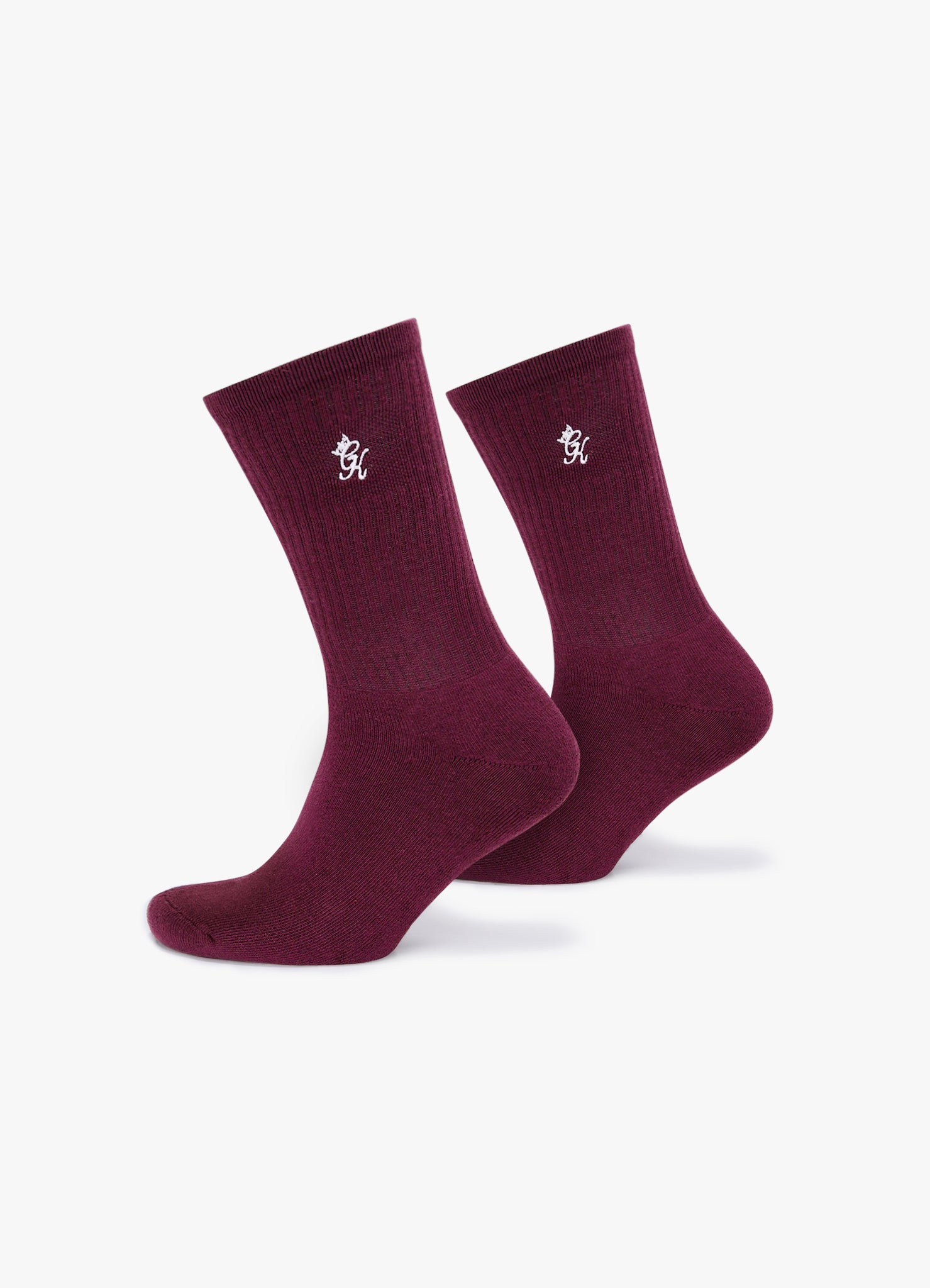Gym King Core Socks (2pk) - Berry