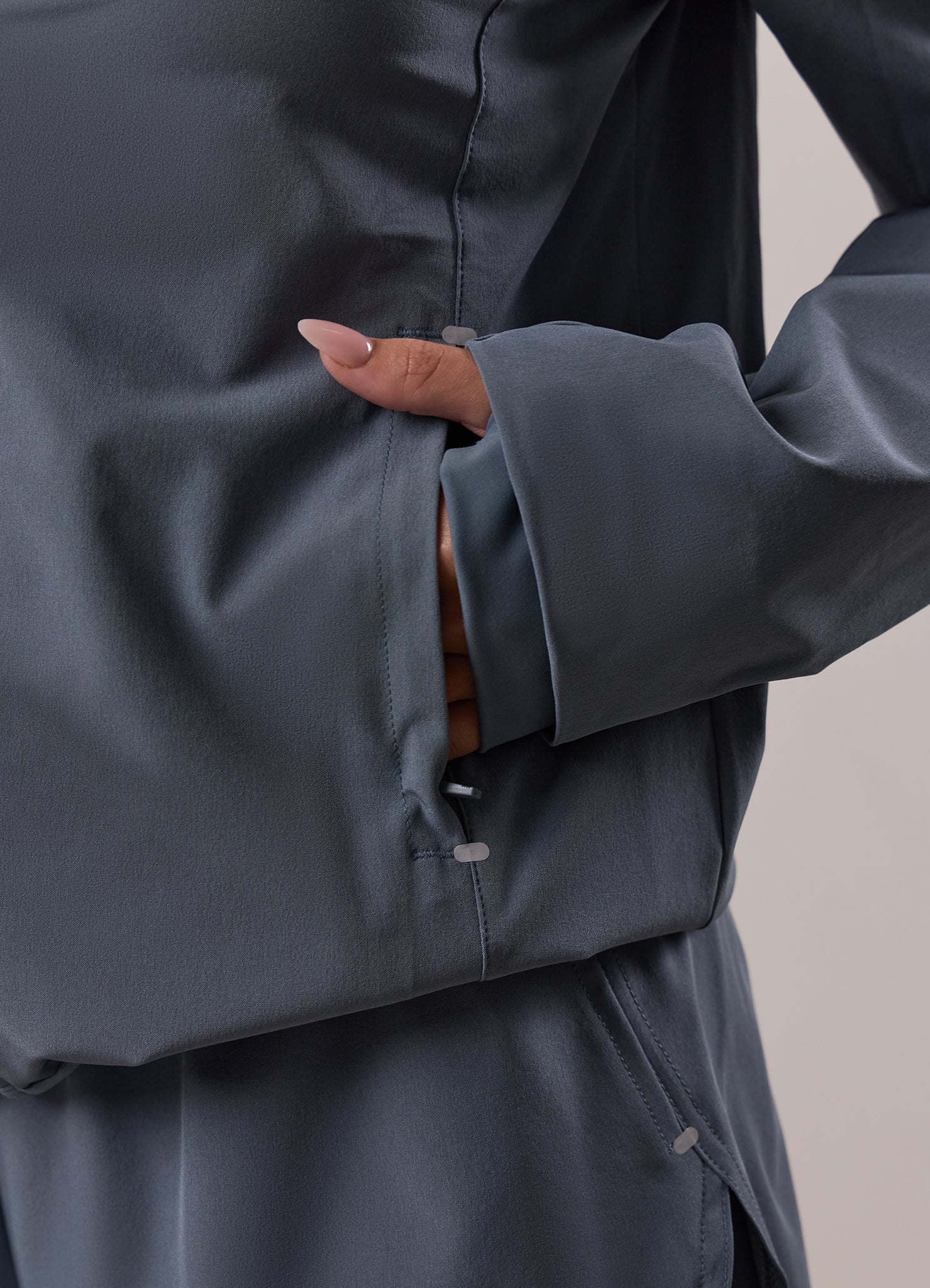 Gym King Adapt Windbreaker - Storm Blue