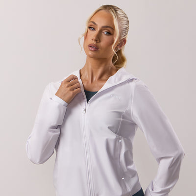 Gym King Adapt Windbreaker - White