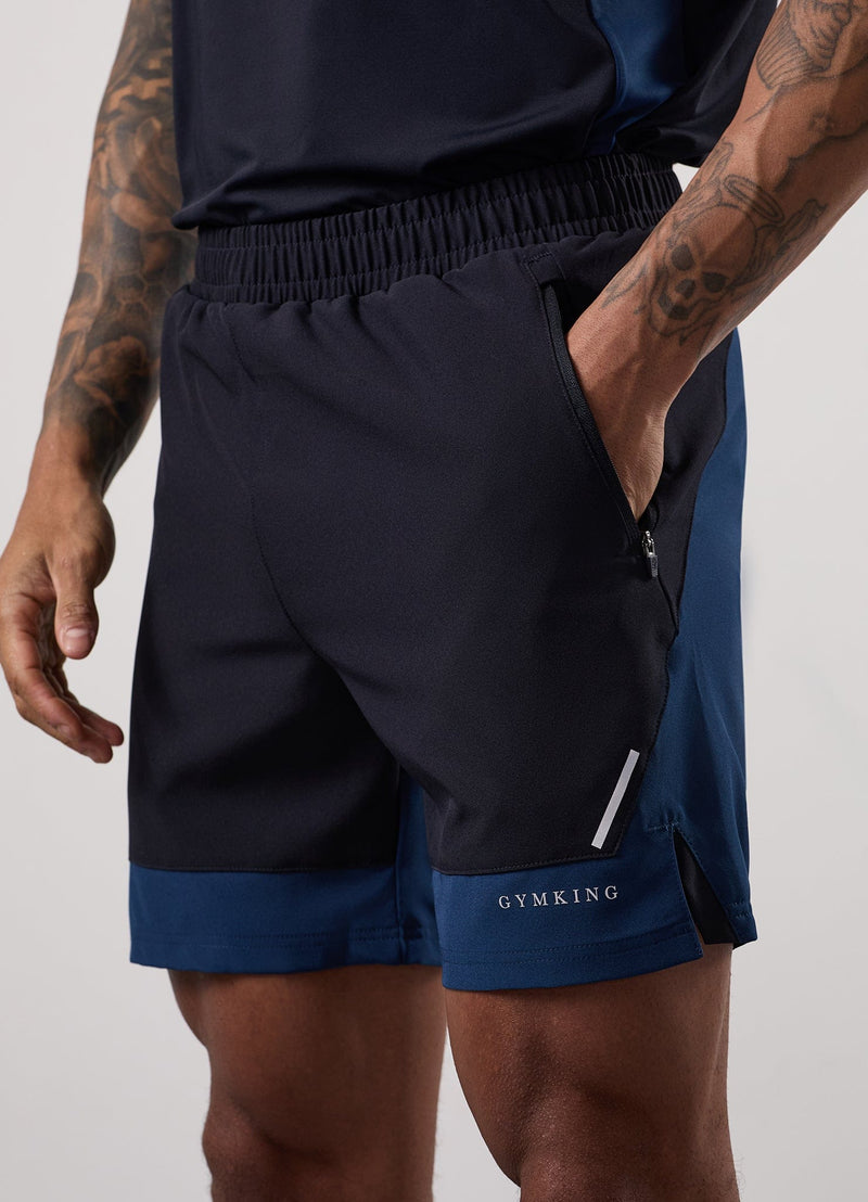 Gym King Advance 6" Short - Navy / Estate Blue