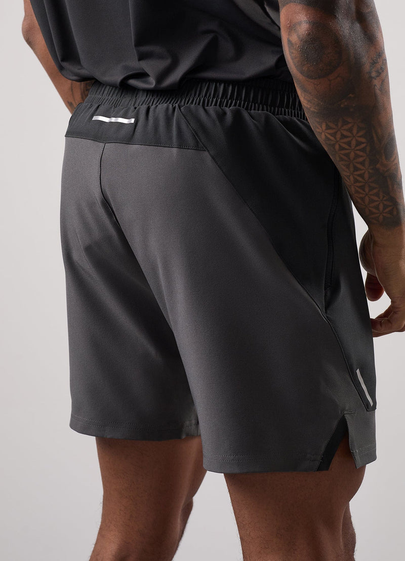 Gym King Advance 6" Short - Urban Grey/Fossil Grey