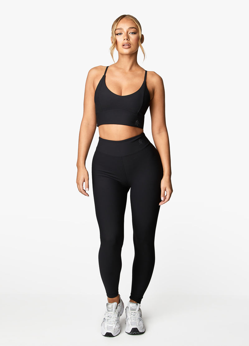 Gym King Align Bra - Black