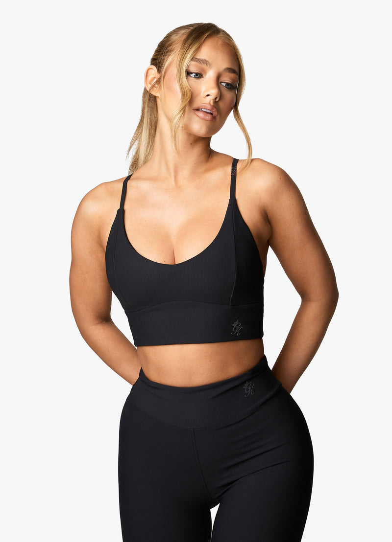 Gym King Align Bra - Black
